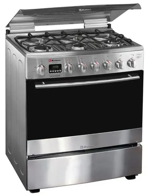 5-Burner Gas Cooker with Oven