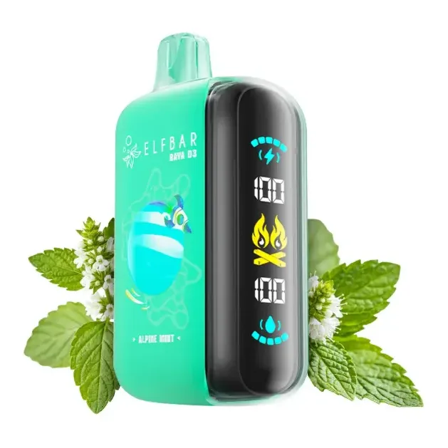 Alpine Mint Elfbar Raya D3 25K Puffs - vape in Kilimani | Uncle G Mart