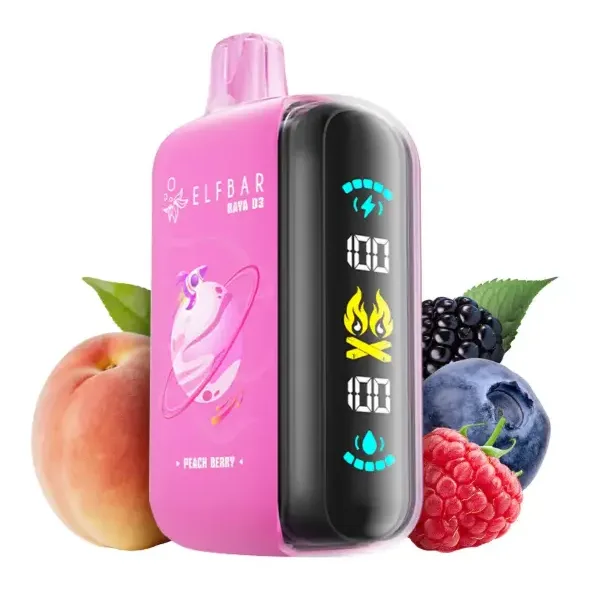 Elfbar Raya D3 25K Puffs Peach Berry - vape in Kilimani | Uncle G Mart