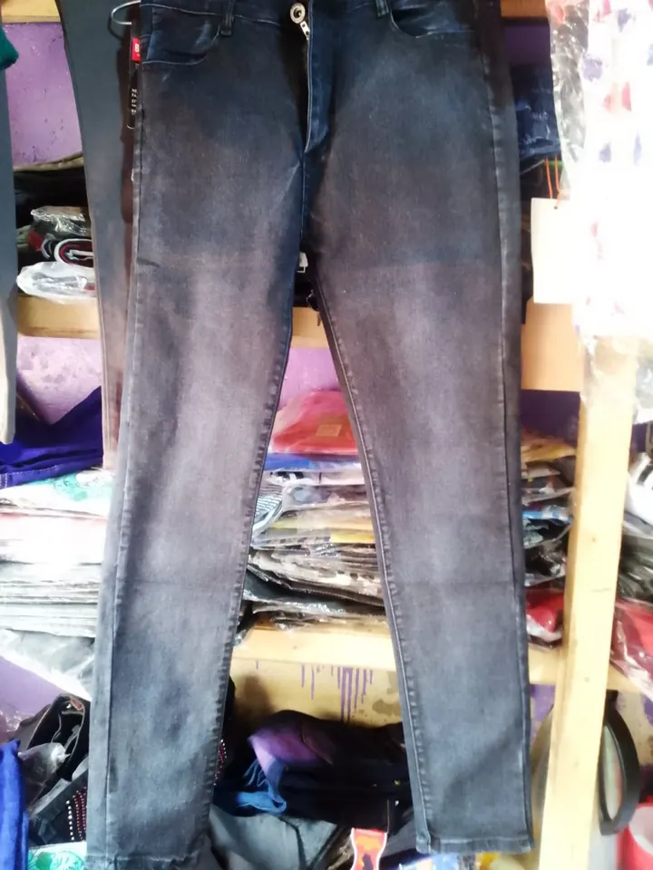 Faded Charcoal Skinny Jeans in Kilimani | Uncle G Mart