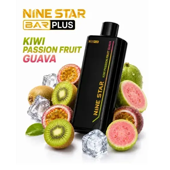 Nine Star Bar Plus Kiwi Passion Fruit Guava 20K Puffs - vape in Kilimani | Uncle G Mart