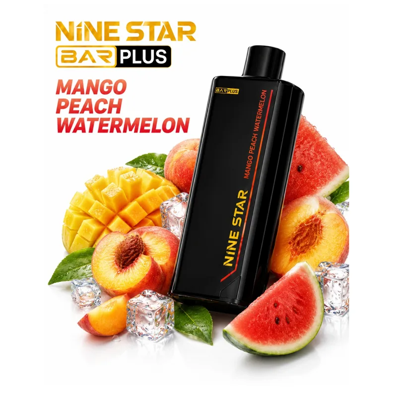 Nine Star Bar Plus Mango Peach Watermelon 20K Puffs - vape in Kilimani | Uncle G Mart