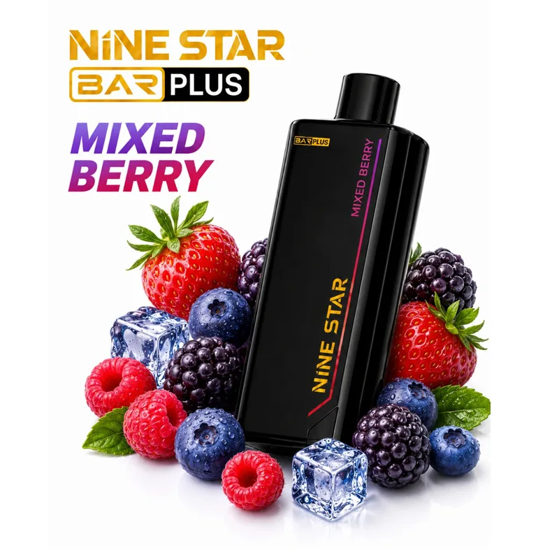 Nine Star Bar Plus Mixed Berries 20K Puffs - vape in Kilimani | Uncle G Mart