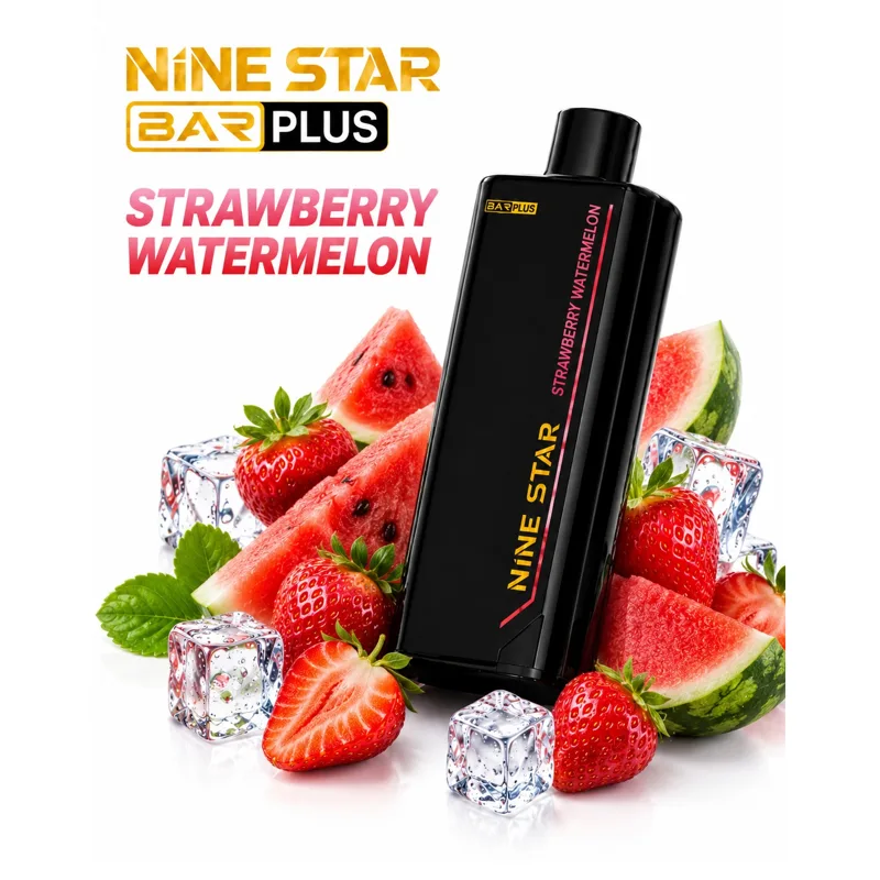 Nine Star Bar Plus Strawberry Watermelon 20K Puffs - vape in Kilimani | Uncle G Mart