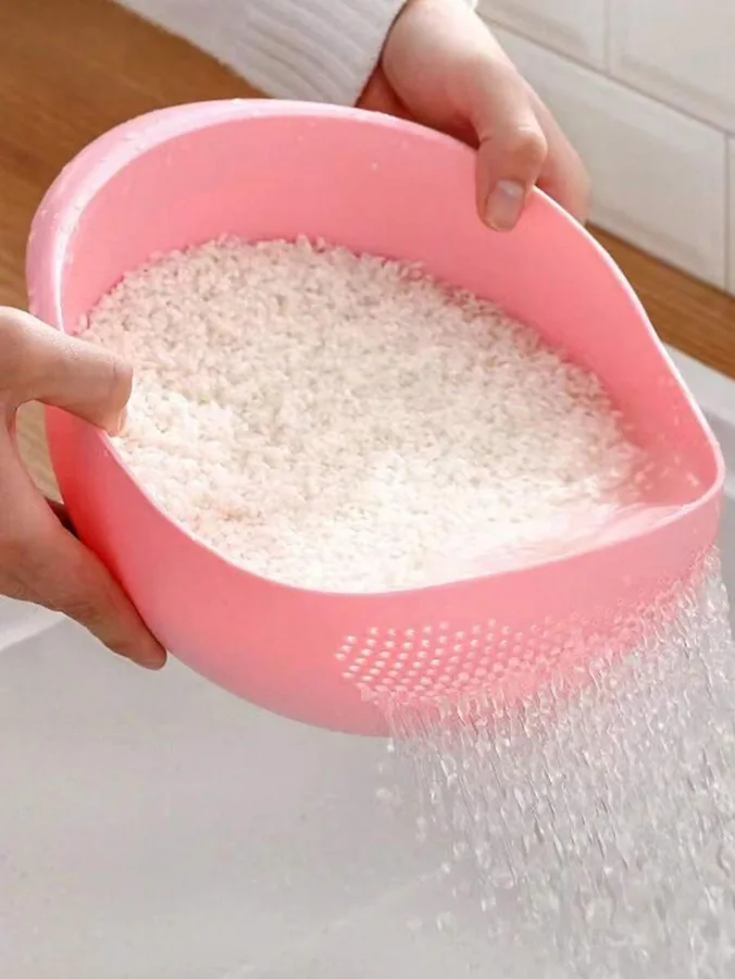 Pink Rice Washing Strainer Bowl in Kilimani | Uncle G Mart