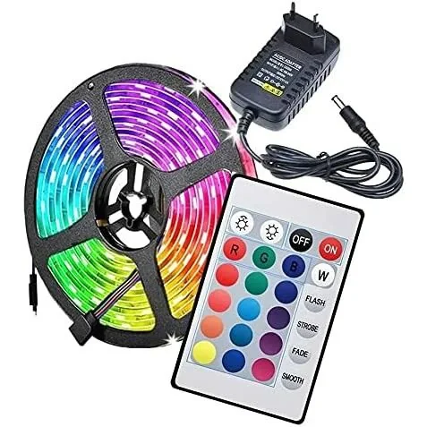 RGB LED Strip Lights with Remote